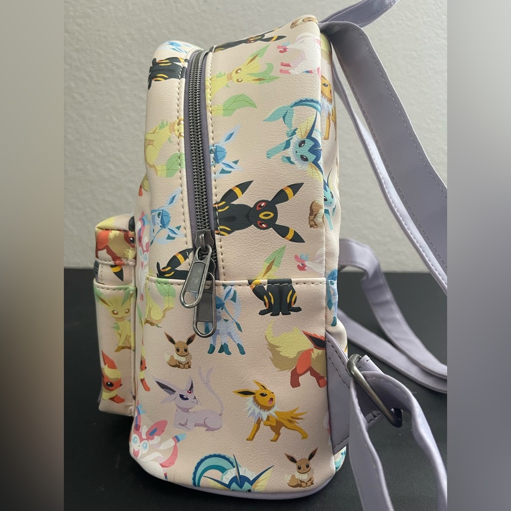 Pokemon Loungefly Mini Backpack with Eevee Evolutions - Picture 2 of 7